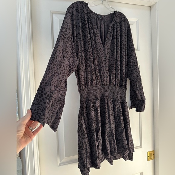 Rails Jasmine Dress Spotted Slate Size Large - Picture 4 of 9